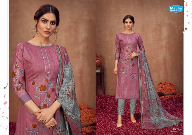 Megha Malai Cotton 2 Regular Wear Cotton Printed Designer Dress Material Collection